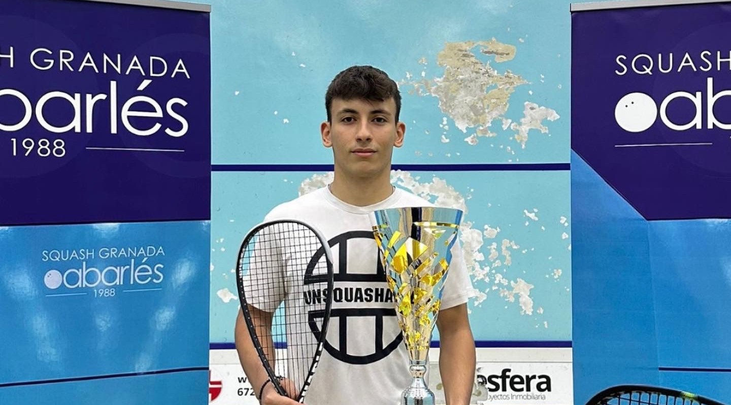 foto Alvaro Martín - Campeón de Squash